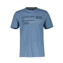 Lerros Meliertes T-Shirt aus Baumwolle mit Letter-Print