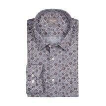 OLYMP Luxor, Comfort Fit, gemustertes Hemd, Extralang