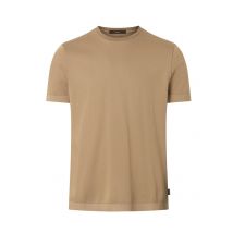 Windsor T-Shirt aus strukturierter Baumwolle mit Rippbündchen