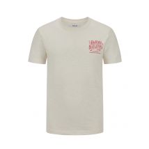 Replay T-Shirt mit vorder- und rückenseitigem Print