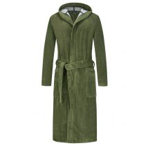 Cawö Weicher Frottee-Bademantel mit Kapuze