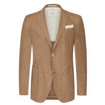 Carl Gross Teilgefüttertes Leinen-Sakko, Modern Fit