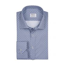 Stenströms Gemustertes Hemd in Twofold Super Cotton-Qualität