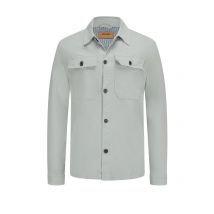 MOS MOSH Gallery Overshirt in Jersey-Qualität mit Brusttaschen, Extralang