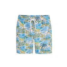 Paul & Shark Badeshorts mit mediteranem-Print