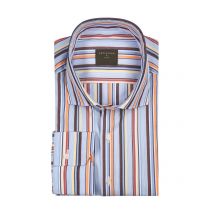 Artigiano Blickdichtes Hemd mit bunten Streifen