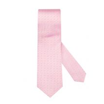 J. Ploenes Seidenkrawatte mit tonalem Punktmuster, extralang