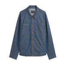 Marc O'Polo Denim-Overshirt aus einem Baumwolle-Hanf-Mix