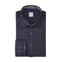 Stenströms Twill-Hemd aus Twofold Super Cotton mit Ausputz, Regular