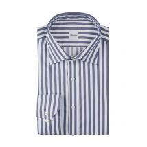 Stenströms Gestreiftes Twill-Hemd aus Twofold Cotton
