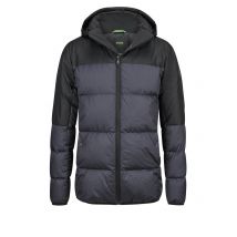 BOSS GREEN Wetterfeste Daunenjacke mit abtrennbarer Kapuze