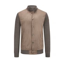 Maerz Strickjacke mit Alcantara-Vorderseite