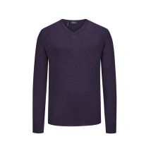 Maerz Pullover mit V-Ausschnitt aus maschinenwaschbarer Merinowolle