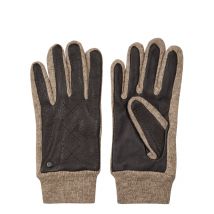 Pearlwood Lederhandschuhe mit Touch-Funktion und Strick-Partien