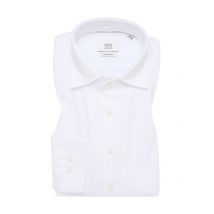 1863 by Eterna Unifarbenes Hemd in Japanese-Knitted-Qualität, Comfort Fit