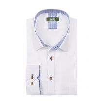 Arido Trachtenhemd mit Ausputz und Kentkragen