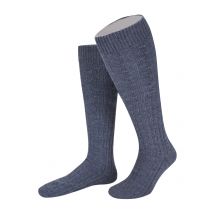 Lusana Trachten-Kniestrümpfe aus Merinowoll-Mix
