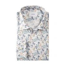 Eton Baumwoll-Hemd mit floralem Print