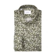 Eton Knitterfreies Hemd mit Blumenmuster