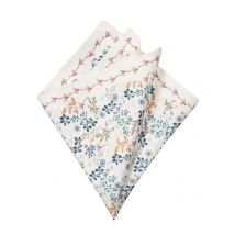 Eton Einstecktuch aus Seide mit floralem Print