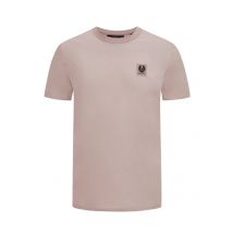 Belstaff T-Shirt aus Baumwolle mit Logo-Aufnäher auf der Brust