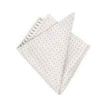 J. Ploenes Einstecktuch aus Seide mit Kleinmuster