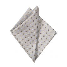 J. Ploenes Seiden-Einstecktuch mit Blumenmuster