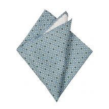 J. Ploenes Gemustertes Einstecktuch aus Seide und Baumwolle