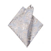 J. Ploenes Seiden-Einstecktuch mit Paisley-Muster