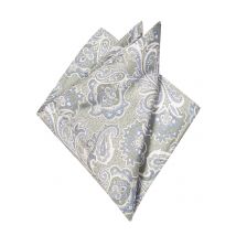 J. Ploenes Seiden-Einstecktuch mit Paisley-Muster