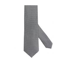 Real Guyys Krawatte aus Seide mit kleinem Rautenmuster