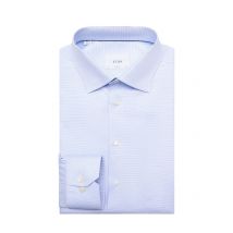 Eton Leichtes Baumwollhemd mit Kleinmuster in Twill-Qualität