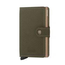 Secrid Geldbeutel in Minimalstruktur, Saffiano, mit Cardprotector