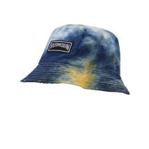 Vilebrequin Bucket Hat aus Leinen mit Tie Dye-Print