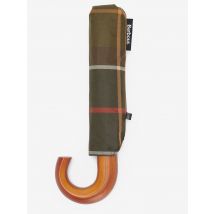 Barbour Reise-Taschenschirm in Tartanmuster mit Hülle in 0