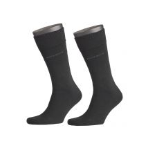 BOSS 2er Pack unifarbene Socken im Feinripp