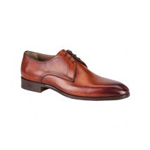 Magnanni Business Schuhe in Derby-Form aus Glattleder