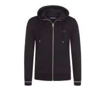 Fred Perry Sweatjacke mit Kapuze und Zip in S