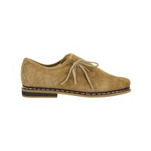 Meindl Haferlschuhe aus Veloursleder mit Kreppsohle in 10