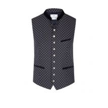 Amsel Trachtenweste mit geometrischem Muster in 102