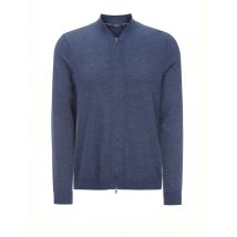 Maerz Leichte Strickjacke aus Merinowolle mit Zip
