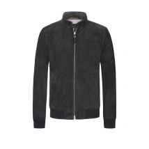 Windsor Blouson Borello aus softem Veloursleder