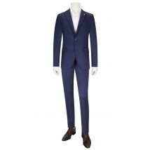 Sartoria Latorre Einreihiger Anzug aus Schurwolle mit fallendem Revers in 46