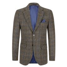 Wellington of Bilmore Harris Tweed Sakko London mit Ellenbogenpatches