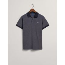 Gant Piqué-Poloshirt mit Streifenakzenten