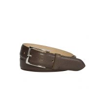 Kreis Ledermanufaktur Premium-Ledergürtel mit Scotchgrain-Narbenstruktur