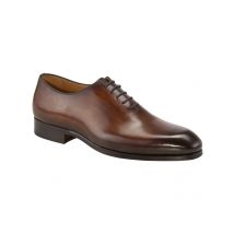 Magnanni Schnürer in Wholecut Oxford-Form aus Glattleder