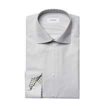 Eton Hemd mit filigranem Muster, Slim Fit