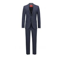 HUGO Anzug Hesten in Performance Super-Flex-Qualität, Extra Slim Fit
