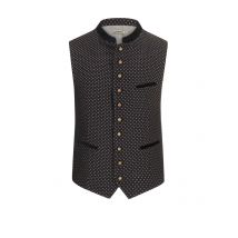 Gottseidank Trachtenweste mit filigranem Rautenmuster in 94